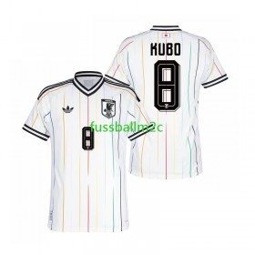 Fußballtrikots Japan Takefusa Kubo 8 Auswärts Trikotsatz WM 2026